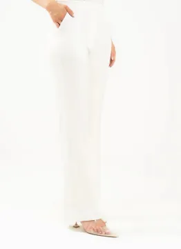 LULUSAR - Suan Flexi Waist Pants WHITE